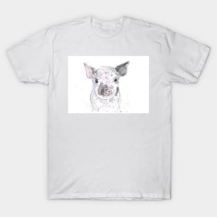 Piglet portrait. T-Shirt